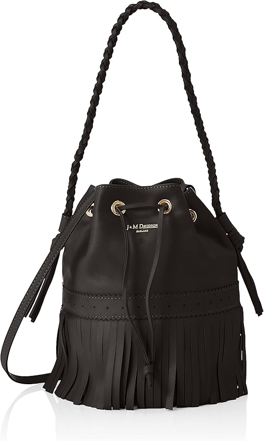 J&M Davidson CarnivalM LMDC-0XX-SCXX Women's Shoulder Bag, Black