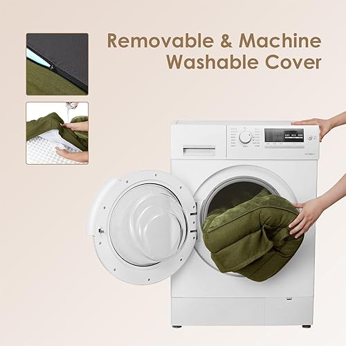 Miniatura 243 de EHEYCIGA – Cama ortopédica mediana impermeable para perros medianos, de espuma viscoelástica tipo caja de huevos, con bordes elevados y base