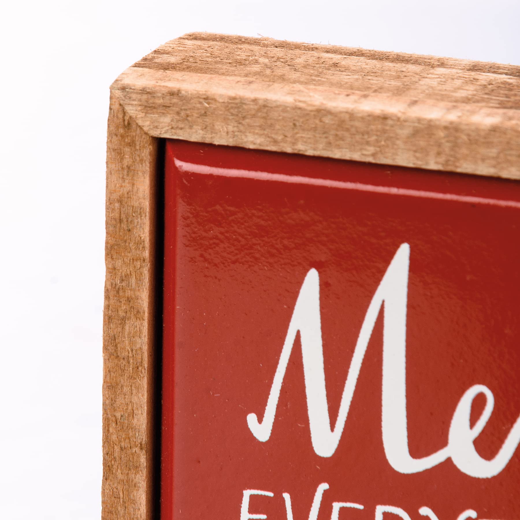 Primitive by Kathy 112960 - Cartel con texto "Merry Everything & A Happy Always