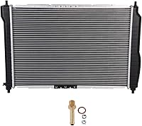 Vista 3 de Radiador CU2873 NOTUDE de repuesto para Aveo 4 puertas hatchback 1.6L 2004-2006 (delantero)