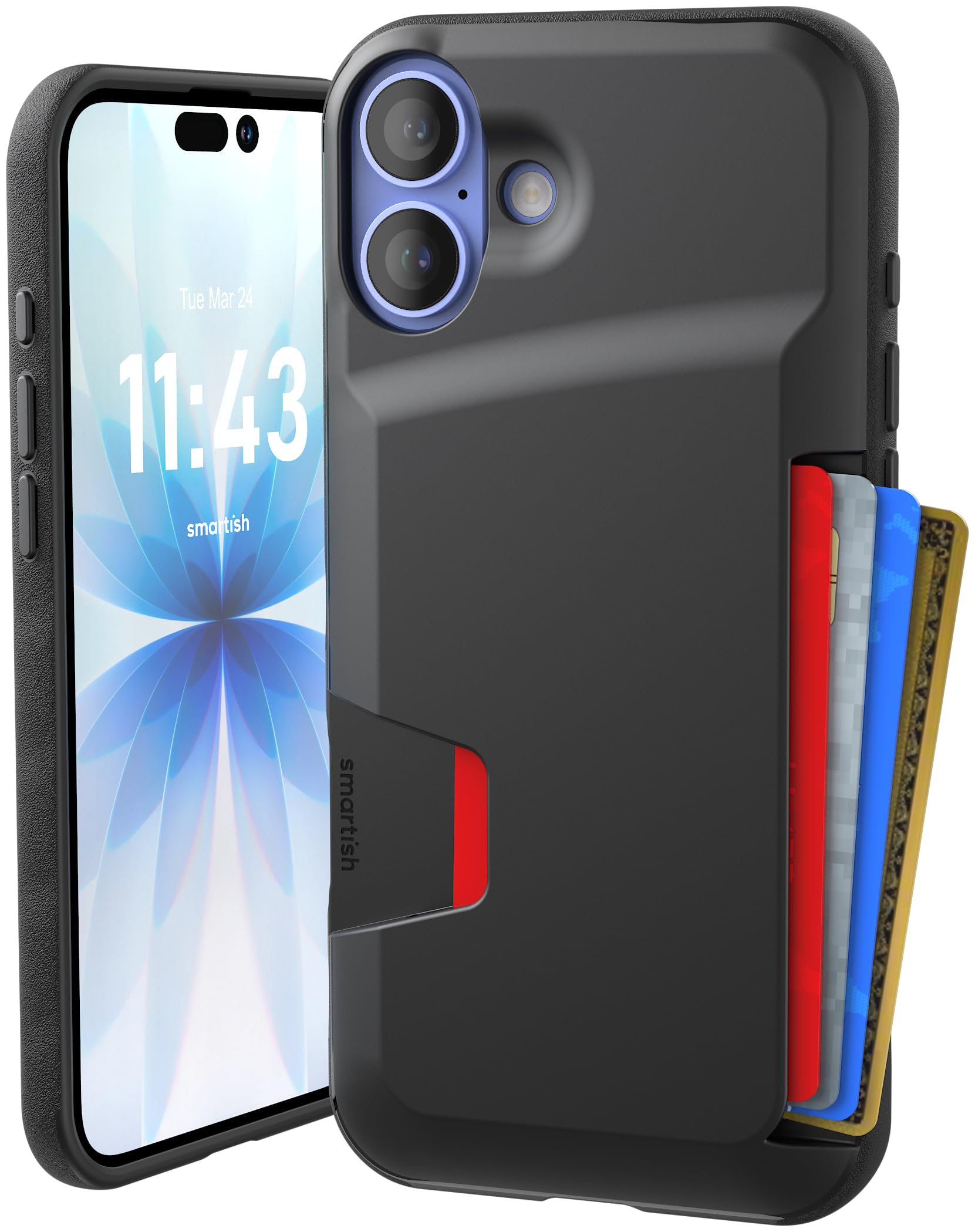 Smartish iPhone 16 Plus Wallet Case Wallet Slayer V1