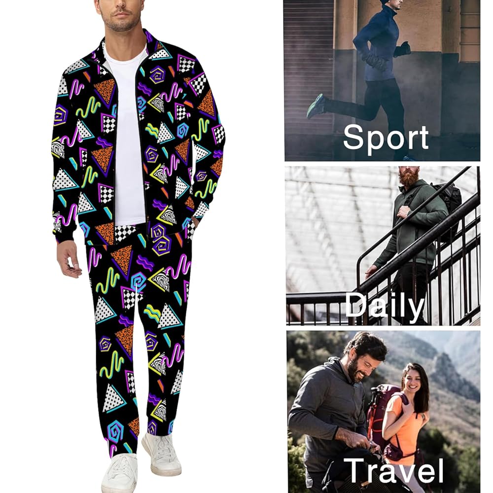 Ropa Retro De Los 80 Para Hombre