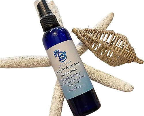 Miniatura 4 de Diva Stuff Espray destruyendo el acné de ácido salicílico y menta verde para telas, cubiertas faciales y cabeza, 4 onzas