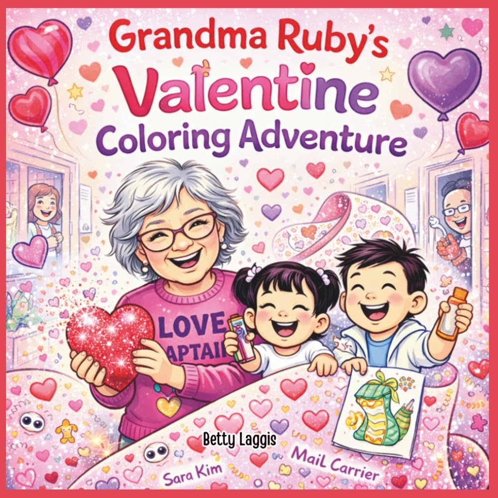 Grandma Ruby's Valentine Coloring Adventure