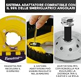 FANZTOOL Premium Meule Diamantée 125 mm avec Capot d’aspiration - 4