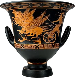 Helius The Sun and Star Gods Krater Vase Ancient Greek Pottery Ceramic Museum