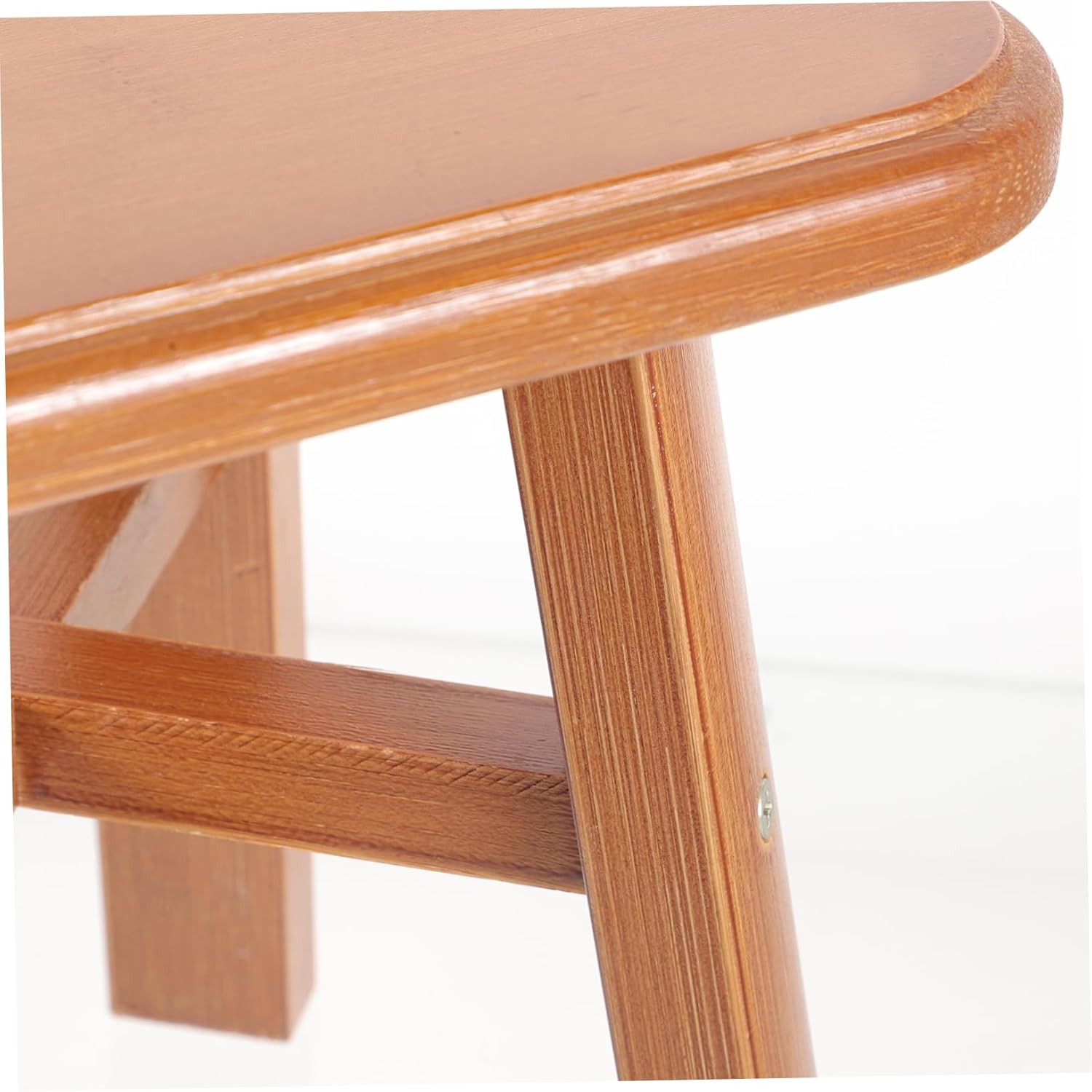 Home Decor Wooden Stool 24cm Low Step Stool Comfortable for Adults Boys and Girls Sturdy Construction