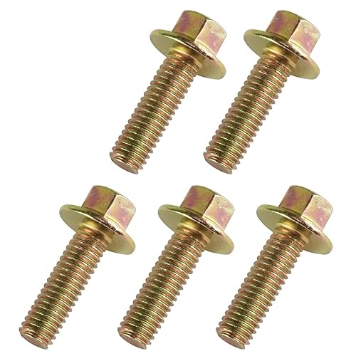 Replacement for Compatible with 5X Flanged Head Clutch Bolt M6x20 for Polaris Scrambler 850 2018-20197518576