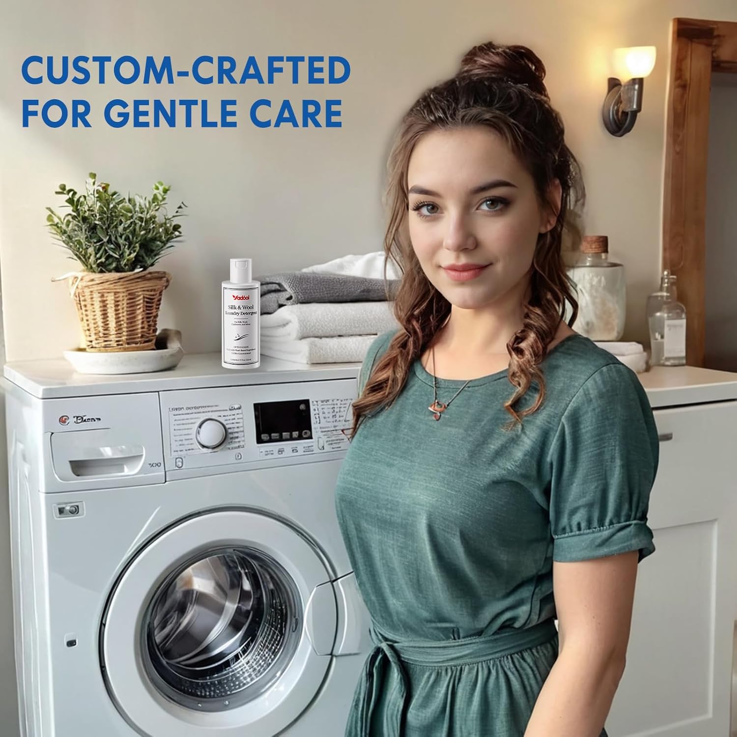 Silk & Wool Laundry Detergent, PH Neutral Cashmere Detergent, Double Concentrated Wash Shampoo for Silk, Wool, Cashmere, Gentle, Soft & Comfortable -3.72 Fl Oz/110ML - Image 6