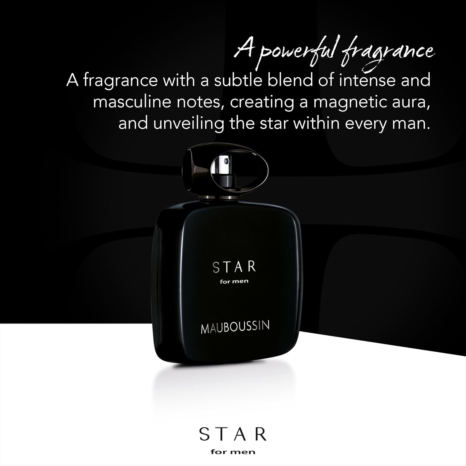 Mauboussin - Star For Men 90ml (3 Fl Oz) - Eau de Parfum for Men - Woody & Amber Scents - Image 3