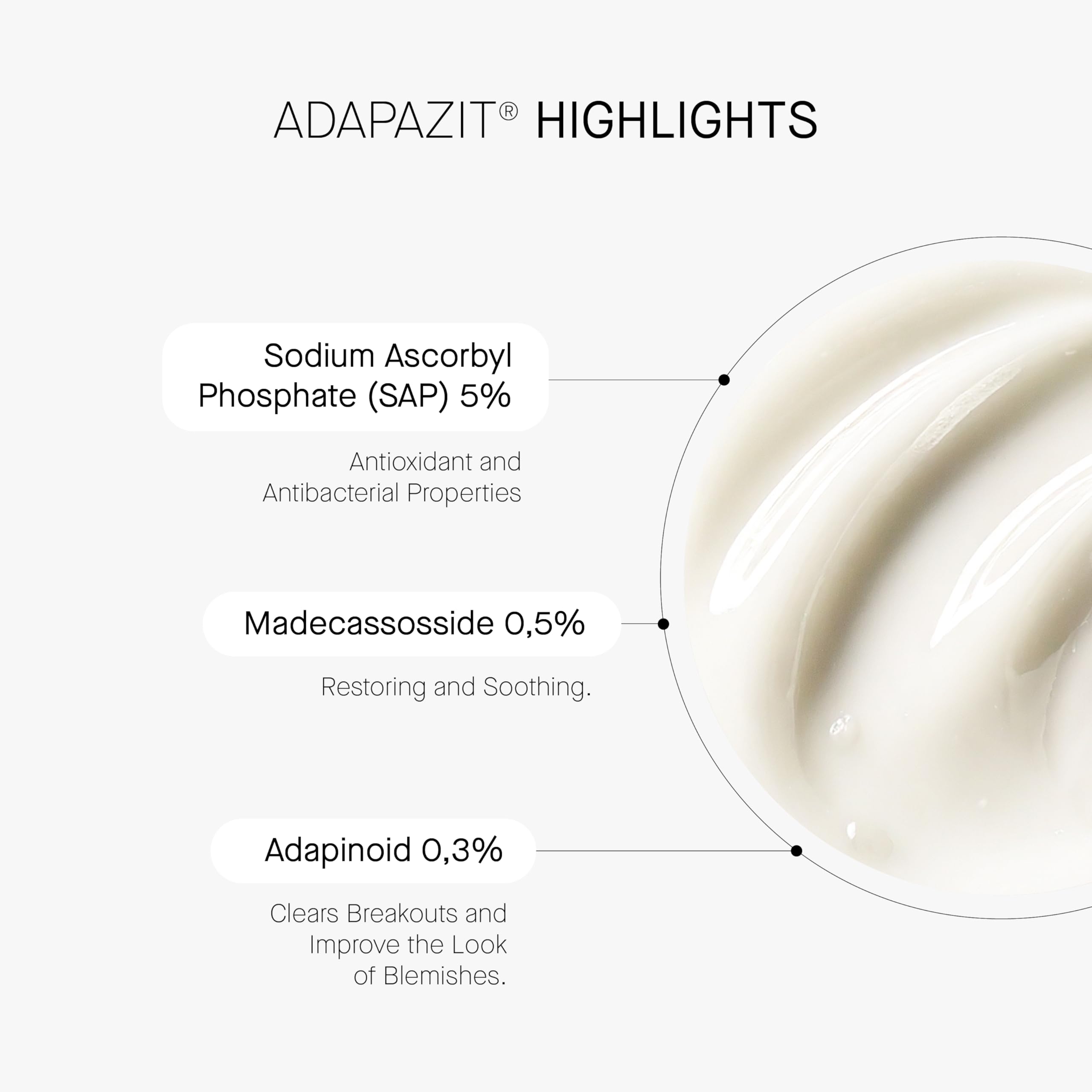 ACNEMY ADAPAZIT Nocny zabieg przeciw niedoskonałościom, 40 ml, z Adapinoid® Retinoid trzeciej generacji, reguluje sebum, poprawia teksturę, redukuje pory i wyrównuje koloryt, delikatna dla wrażliwej