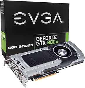 EVGA GeForce GTX 980 Ti 6GB GAMING, Silent Cooling Graphics Card 06G-P4-4990-KR