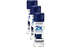 Rust-Oleum 249098 Painter's Touch 2X Ultra Cover Navy Spray Paint for Wood