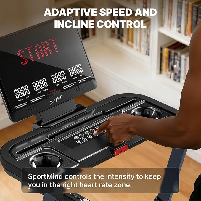 Caminadora Eléctrica Inteligente FITKOL NB6 con IA, 5 HP, 440 lb miniatura 4