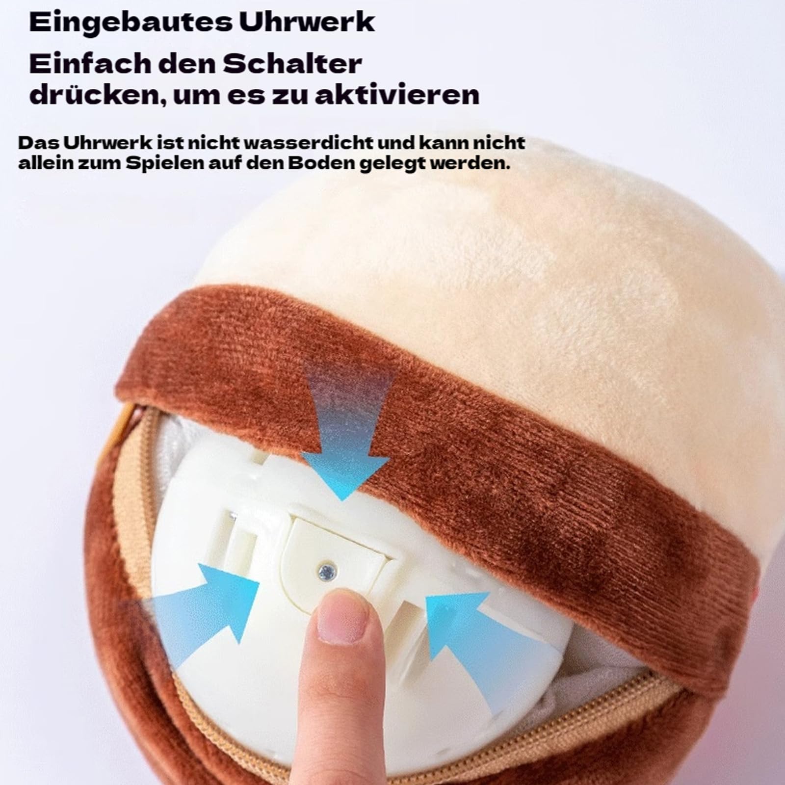 Zauber-Schweinchen - Interaktives Hundespielzeug, 2026 Neu Hundeball Sprechendes, Hundespielzeug Intelligenz, Aktives Bewegendes Haustier Plüschspielzeug, springt und spielt Musik (#B,2PCS-2)