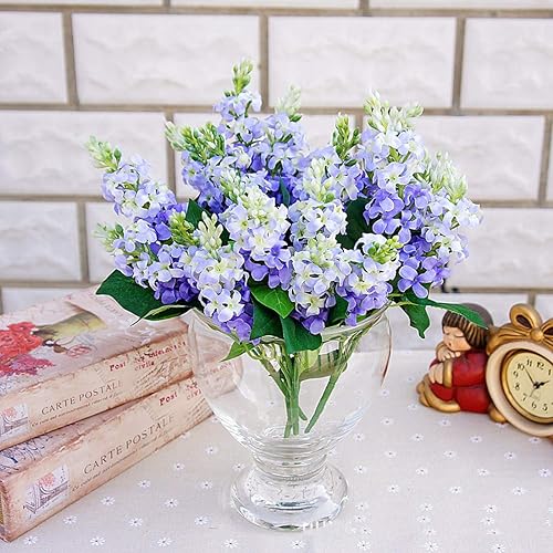 Miniatura 5 de Artificial Fake Flowers Silk Plastic Plant Arrangement for Home Indoor Outdoor Garden Wedding Table Vase Decorations Faux Snapdragon Flower,3