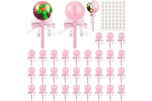 30 Pieces Baby Rattle Party Favors for Baby Shower Bottle Candy Decoration