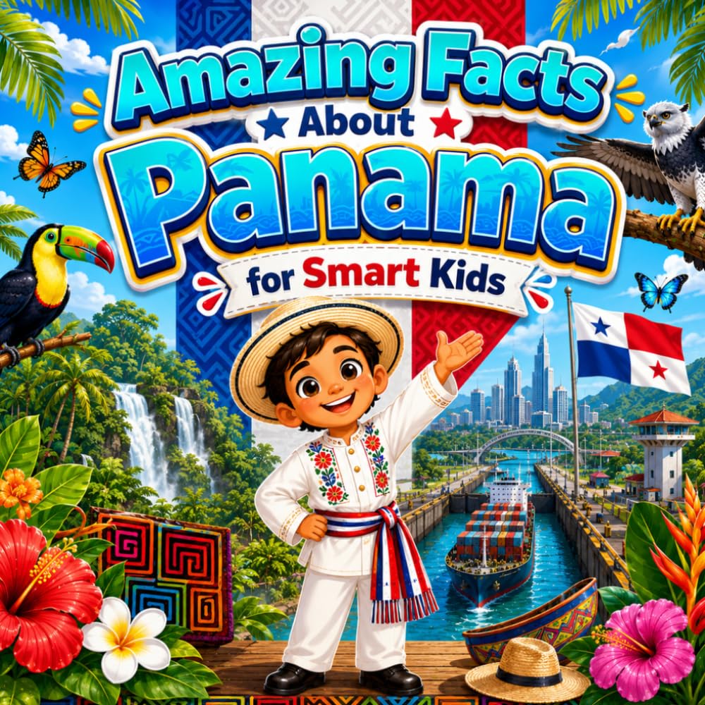 Amazing Facts About Panama for Smart Kids: A Collection of Interesting Facts About Panama For Kids, Everything Young Readers Should Know About Its ... Wildlife, Traditions, Culture, and More