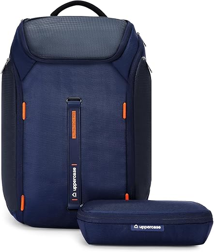 uppercase Vortex 15.6" Laptop Backpack &amp; iPad Compartment Pro Backpack for Men &amp; Women - Snaplift Laptop, Quick-Access Poc...