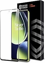 Skyddshield Military-Grade Gorilla Tempered Glass Compatible with OnePlus Nord CE 3 Lite (6.72 Inch) With Installation Kit | Edge to Edge Coverage | Black