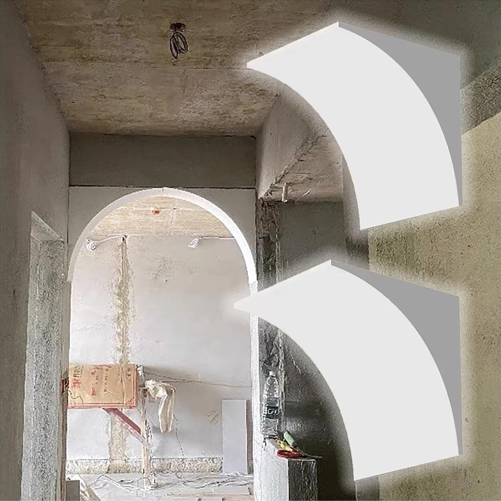Kit de arco para puerta ideal para renovar la entrada de pasillo sin realizar obras