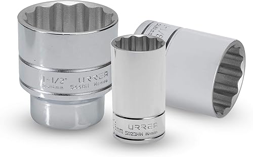 Miniatura 5 de Urrea Mechanics Tools Set - Juego de 23 piezas (0.394 in-1.024 in) con llave de vaso de 1/2 pulgada y extensiones de enchufe - 54210