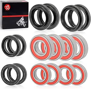 Both Front And Rear Wheel Bearing Seals Kits 05-13 For Yamaha - Foto 9