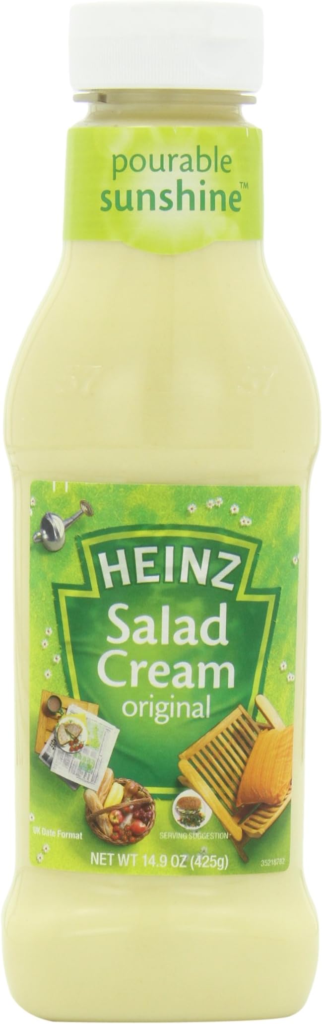 Salad Cream (Dressing) Original, 14.9-Ounce Squeeze Bottle (Pack of 6)