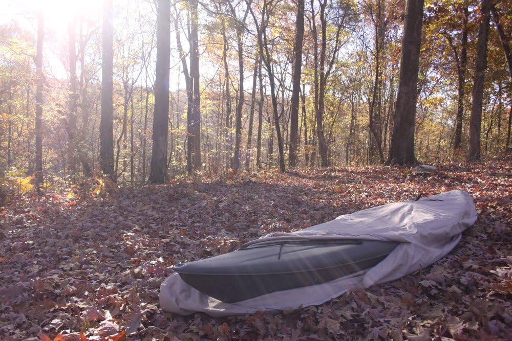 Vortex Direct Tan/Beige 13' 'Waterguard' Heavy Duty Canoe/Kayak, for Up to 13' Long, and for up to 9 1/2 Girth.