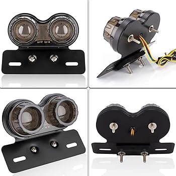 Amazon.com: PerfecTech 40W 40-LED Motorcycle Tail Light Integrated