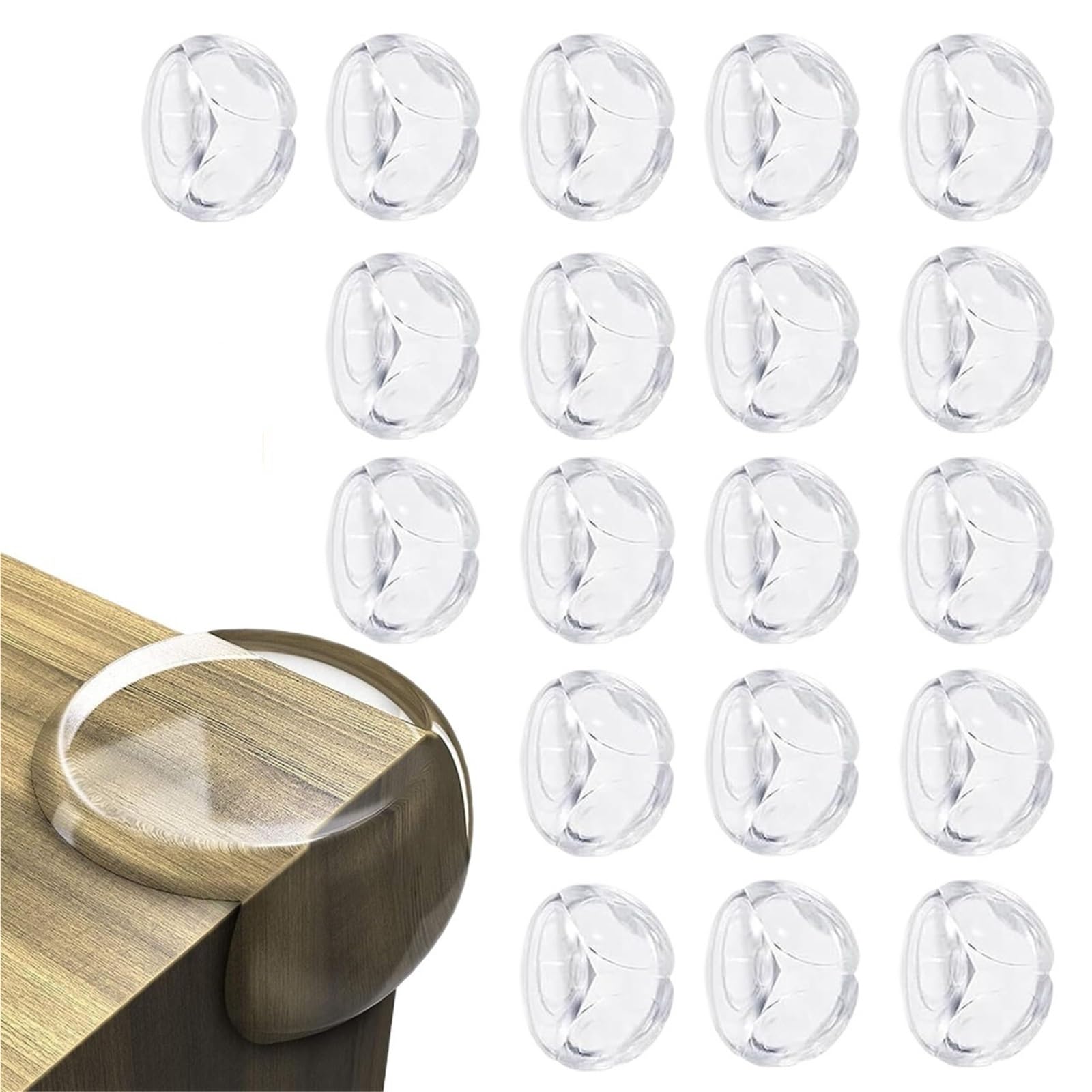 10PCS/20PCSSilicone Protective Table Corner For Furniture