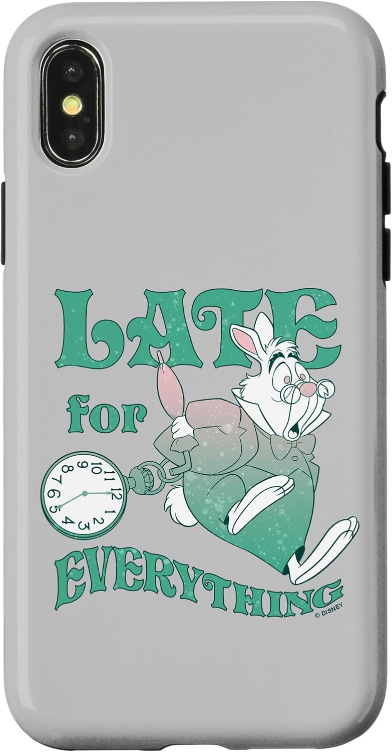 iPhone SE (2020) / 7 / 8 Disney Alice In Wonderland White Rabbit Late For Everything Case