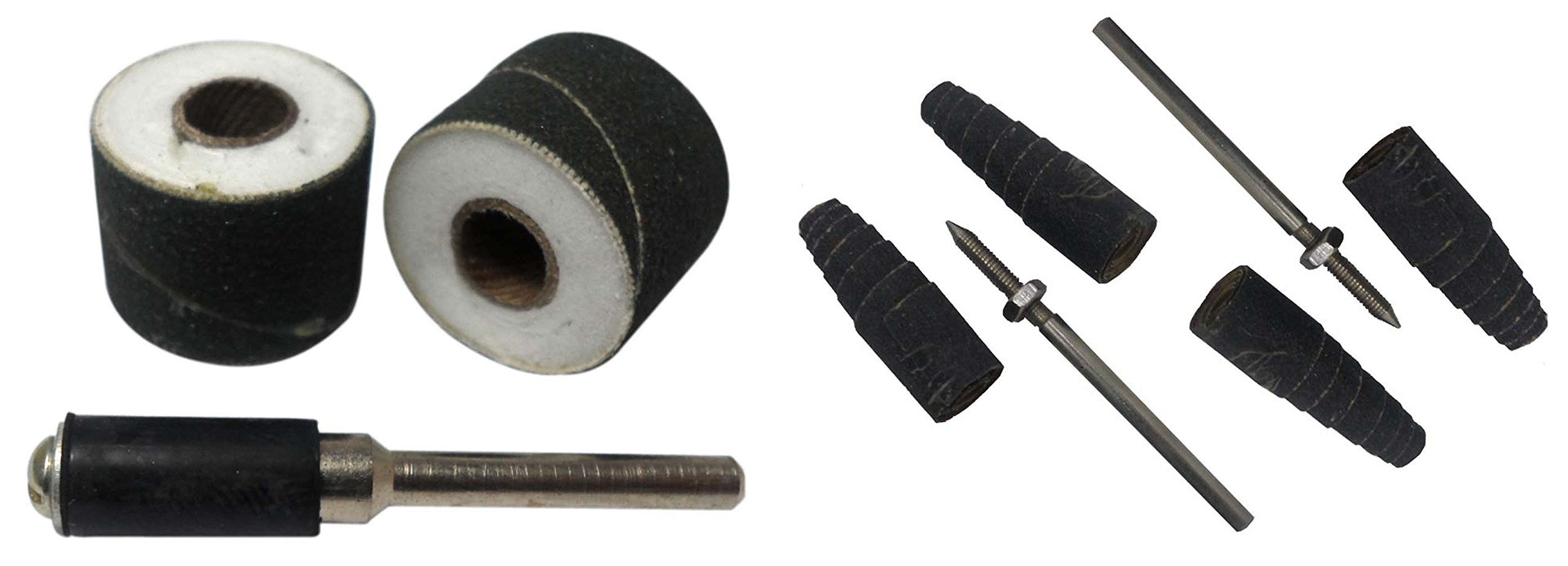 ToolUSA 4 Pc. Rotary Tool Sanding Kit | 2 Styles