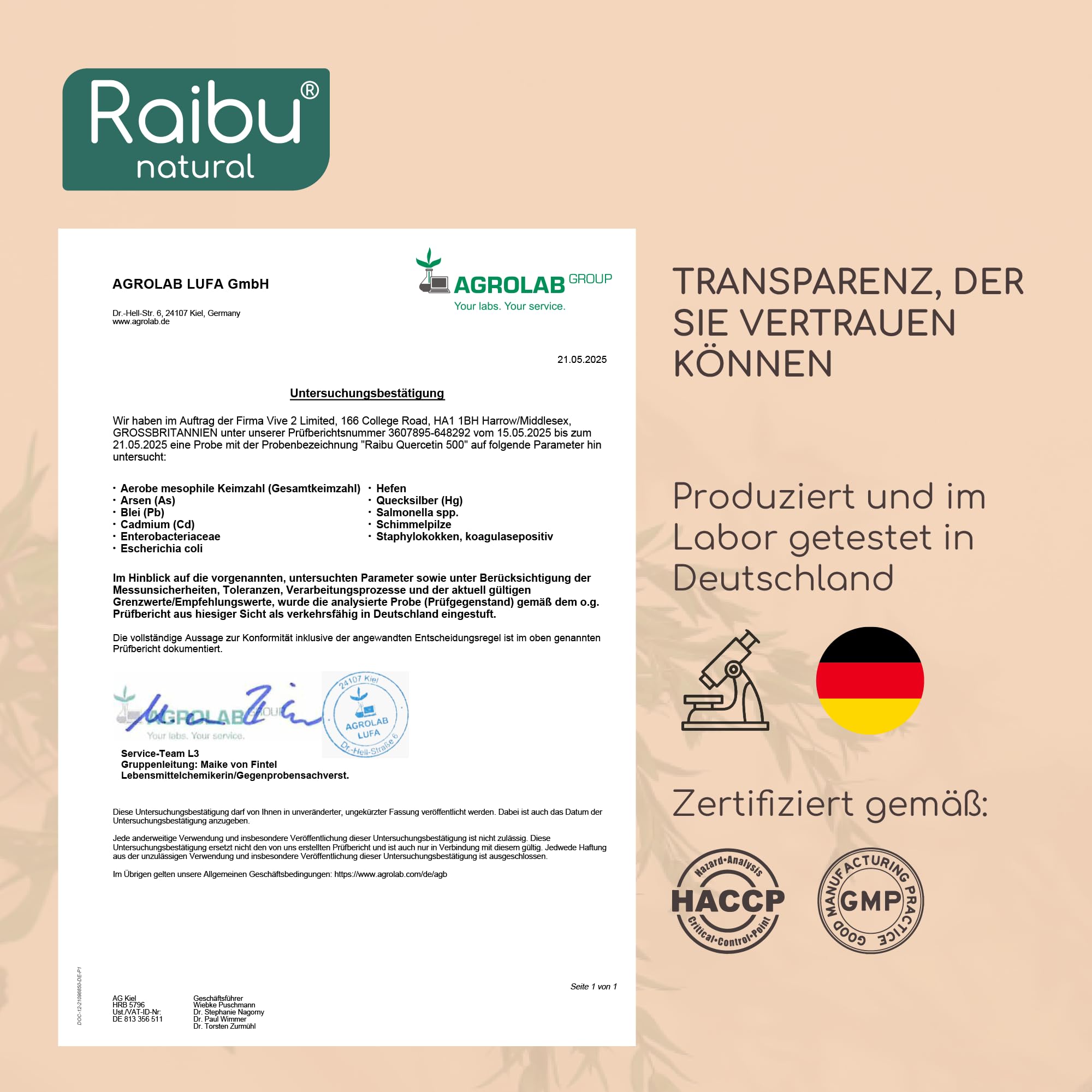 Quercetin Hochdosiert - 360 Kapseln - 500 mg Quercetin pro Kapsel - Vorrat für 12 Monate - Hochwertiger Rohstoff: Japanischer Schnurbaum - Ohne Zusätze & Vegan- Raibu (Packung mit 2)