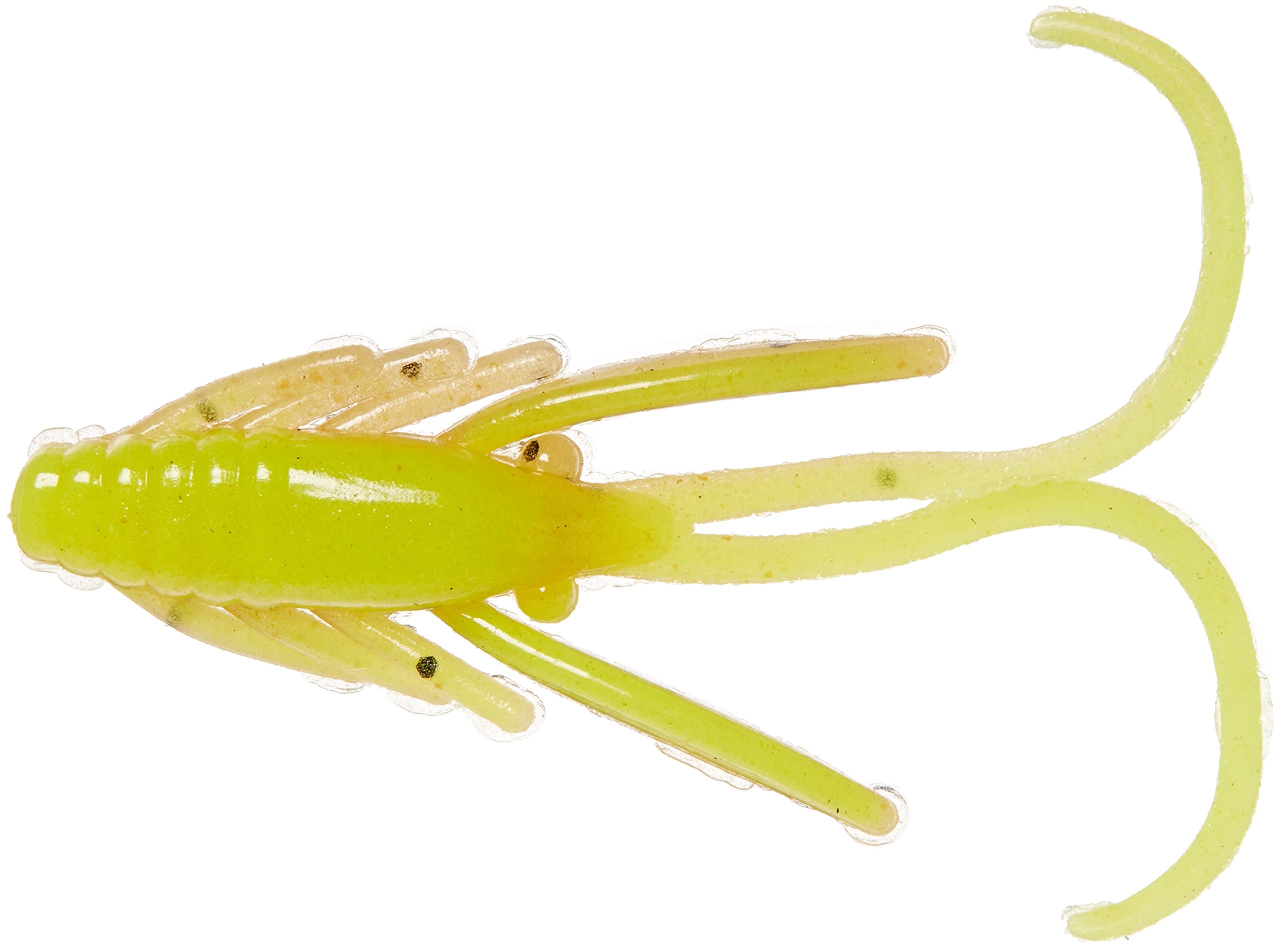 BERKLEY PowerBait Power Nymph Pumpkin Chartreuse, 1" (12 Count)