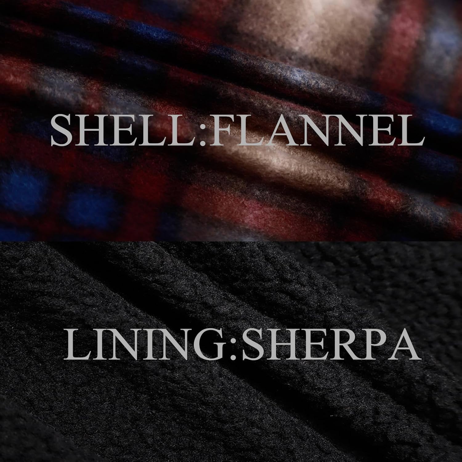 LeeHanTon Hoodies for Men Winter Warm Heavyweight Sherpa Lined Fleece Zip Up Hoody Jacket - Image 6