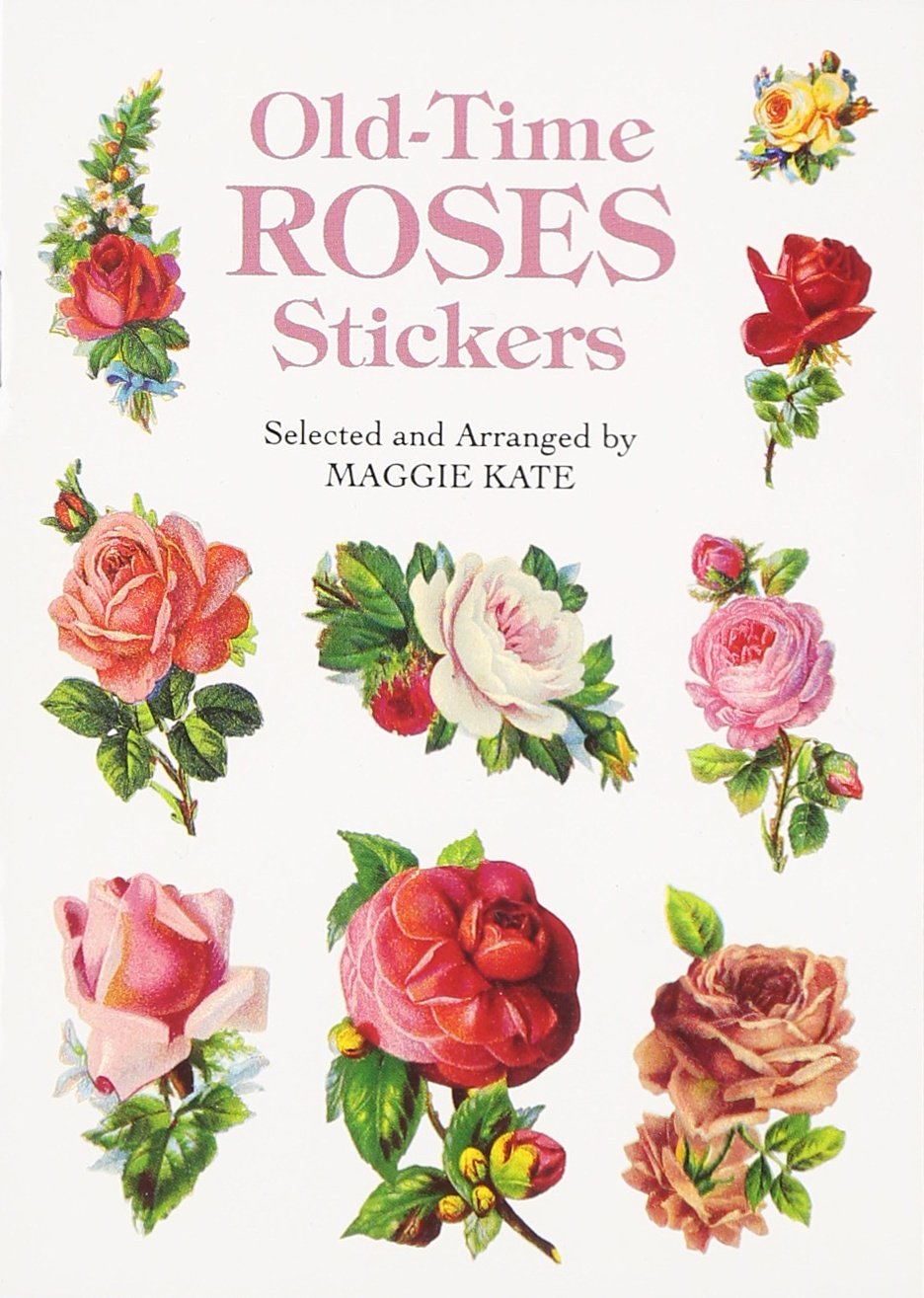 Amazon.co.jp: Old-Time Roses Stickers (Dover Stickers) : 本