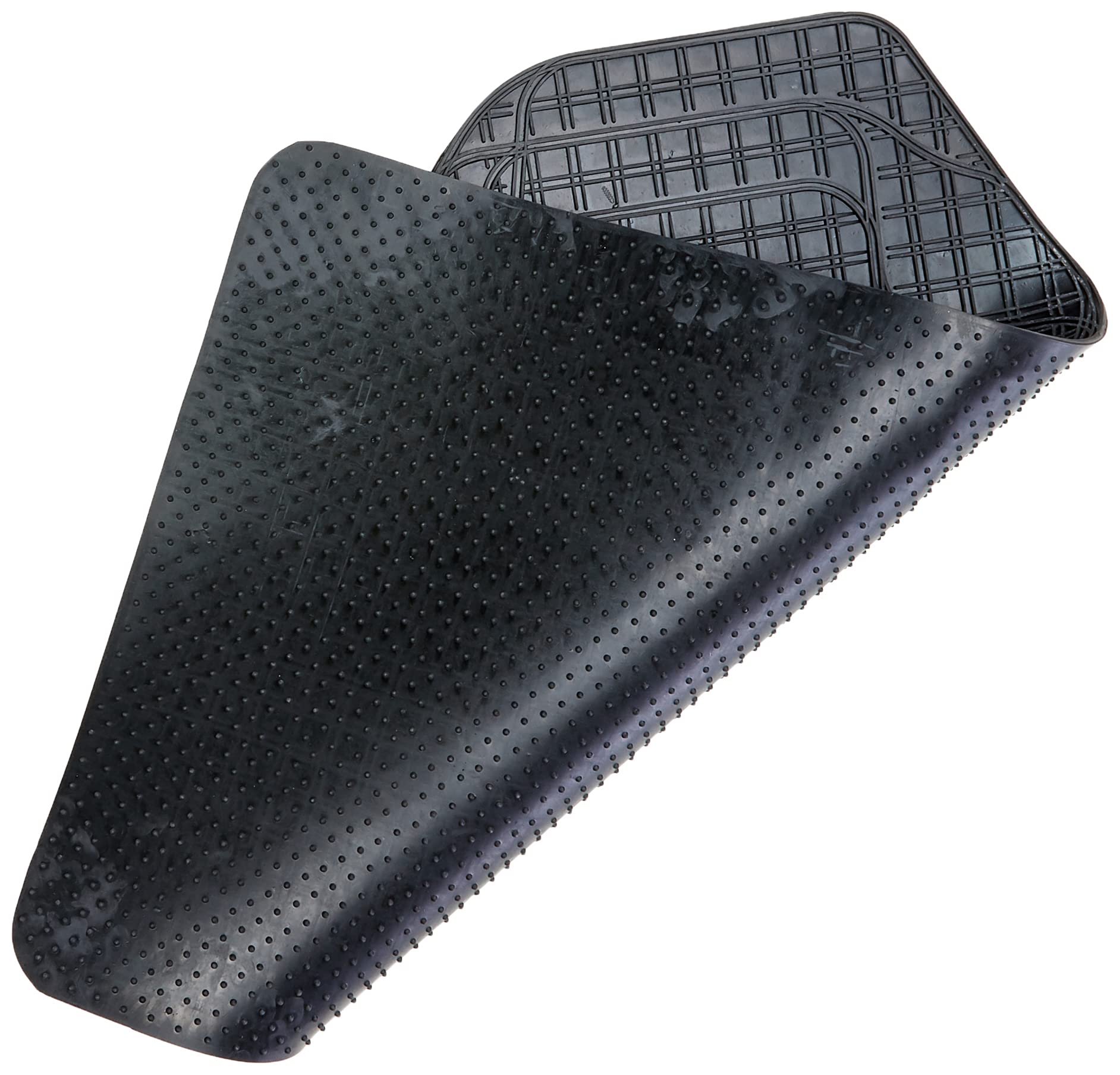 Goodyear 77140 Tappeto Auto Singolo in Gomma, Universale e Sagomabile, Nero