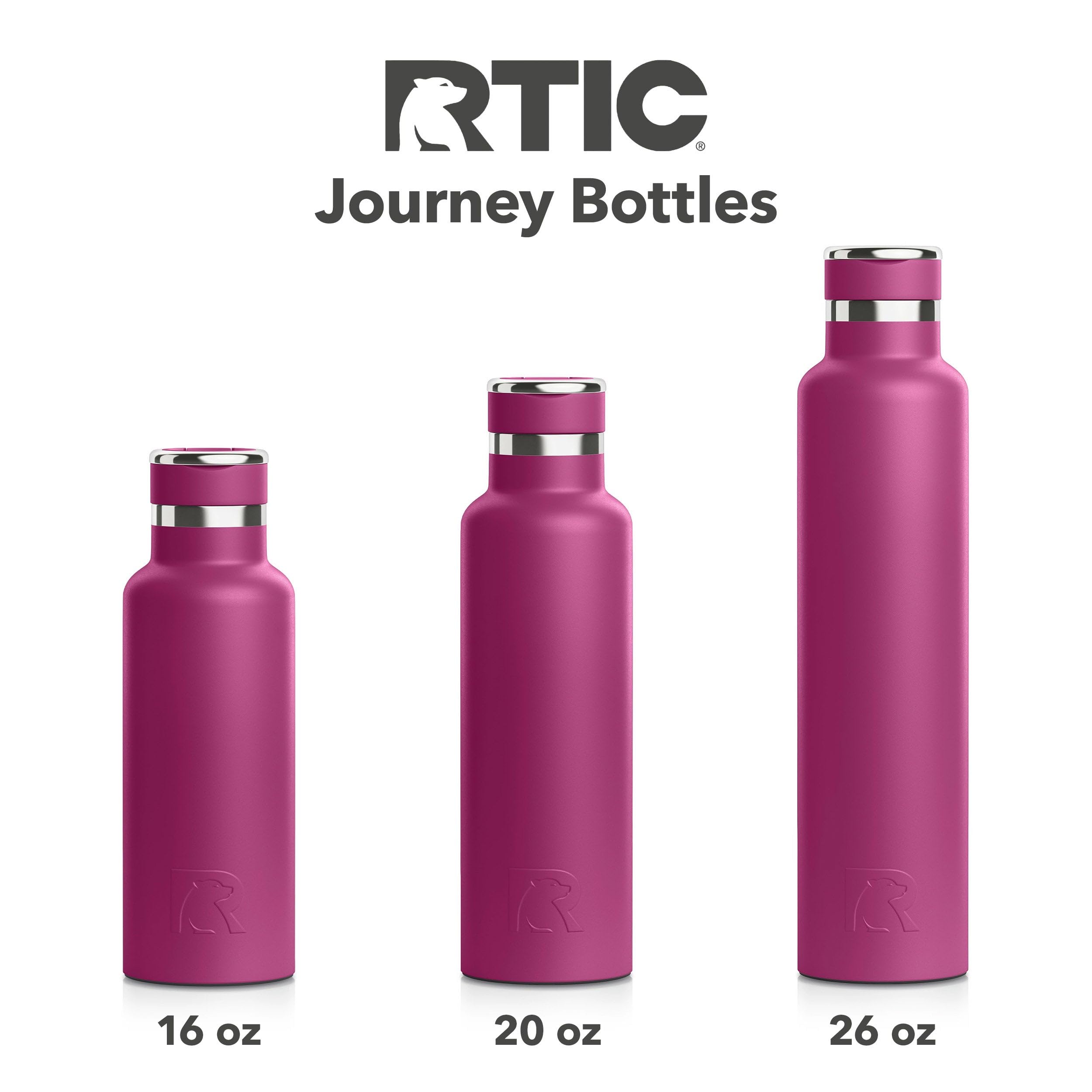 Amazon.com: RTIC 26oz Journey Water Bottle, Ceramic Lined, Very