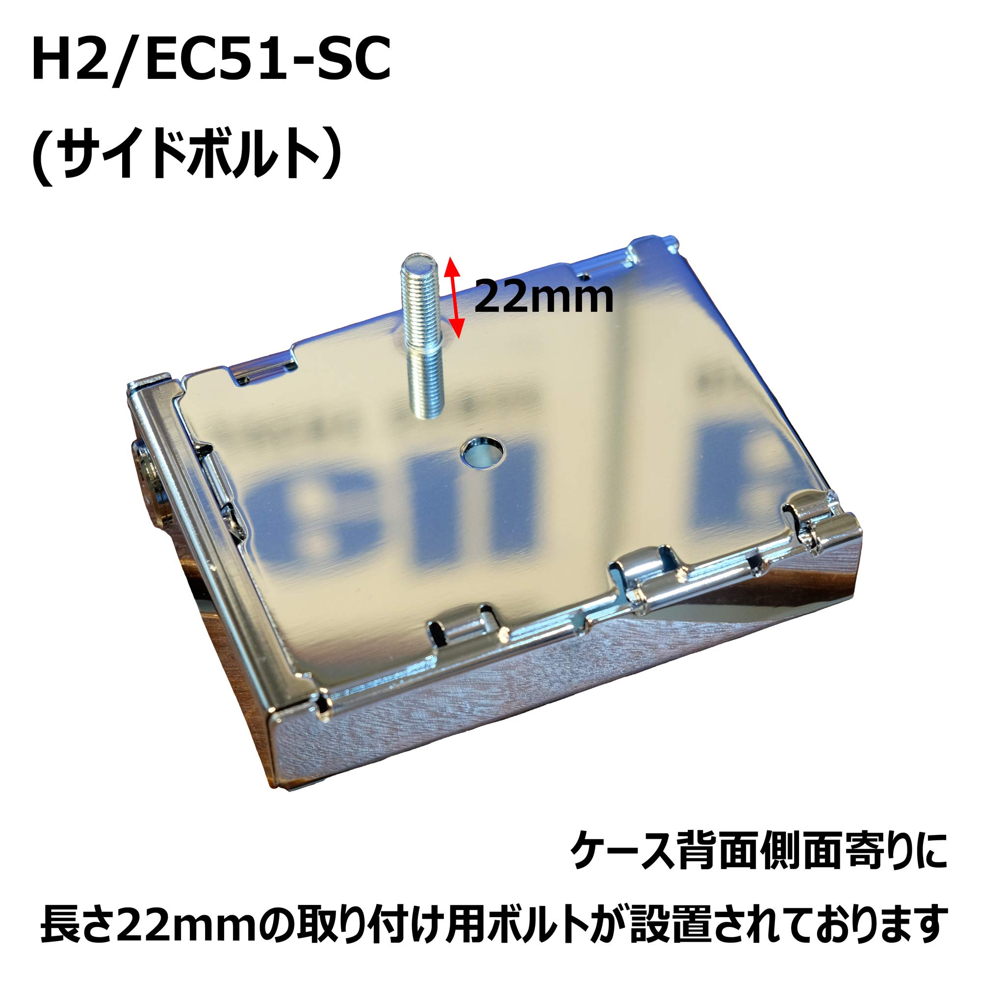 Amazon | 寺田モータース ETCロックケース クロムメッキ EC51-SC