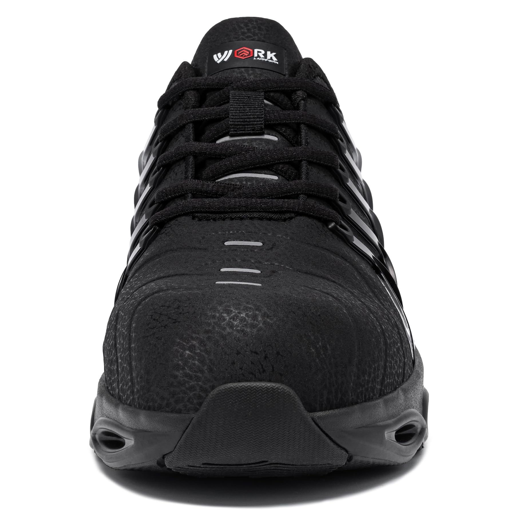 LARNMERN Scarpe Antinfortunistiche Uomo Impermeabile Ammorti Leggere Scarpe Antinfortunistica Scarpe da Lavoro con Punta in Acciaio Comodo Moda Anti-Spacca