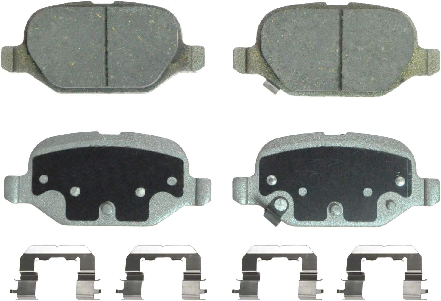 Wagner QS ZD1569 Disc Brake Pad Set, Reduced Vibration, Fits 2012–2019 Fiat 500
