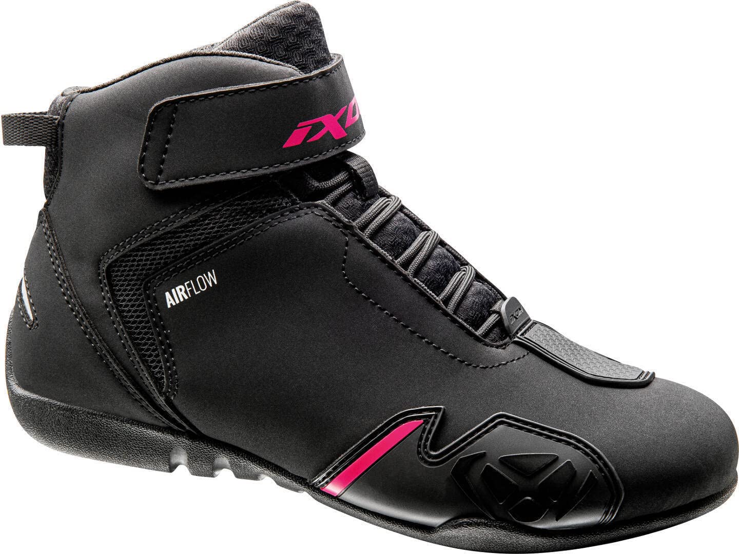 Ixon Gambler Scarpe Moto Donna (Black/Pink,37)