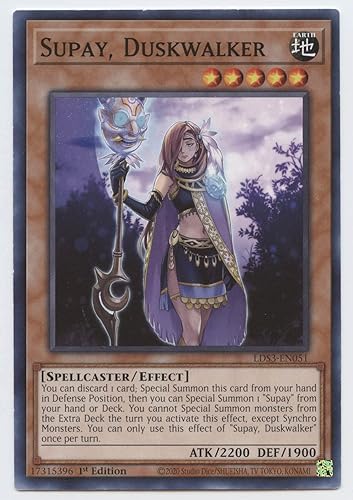 Yu-Gi-Oh! Supay, Duskwalker - LDS3-EN051 - Común - 1ª edición