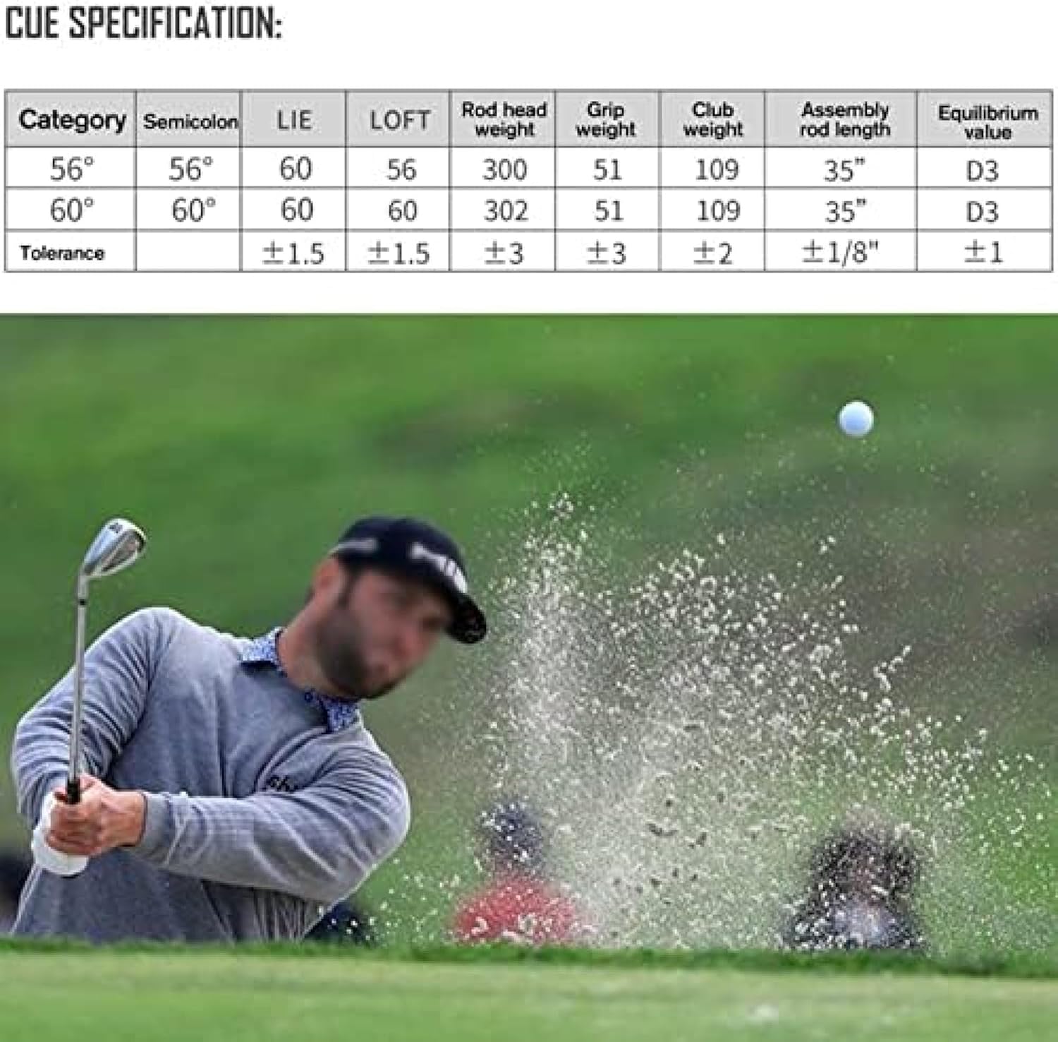 Golf Sand Wedge, Golf Club Left Hand Golf Wedges, 56/60 Degree Stianless Steel CNC Milling Rod Texture, Men Women Great Golf Gift,Silver,56 Degree,Collector88