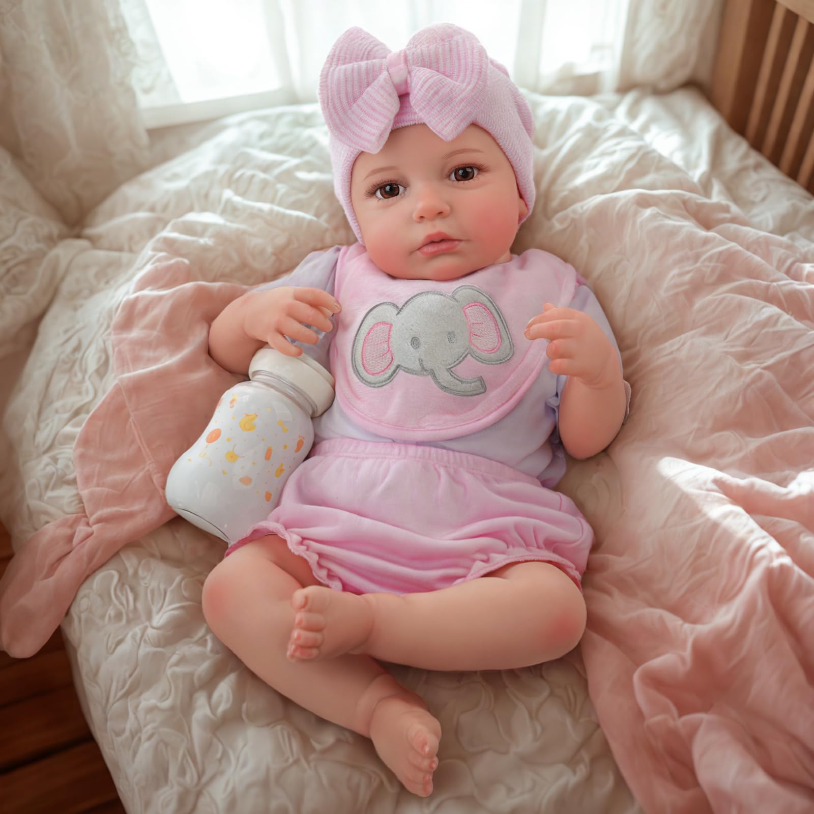 Amazon | BABESIDE 本物そっくりのリボーンベビードール - 20インチ