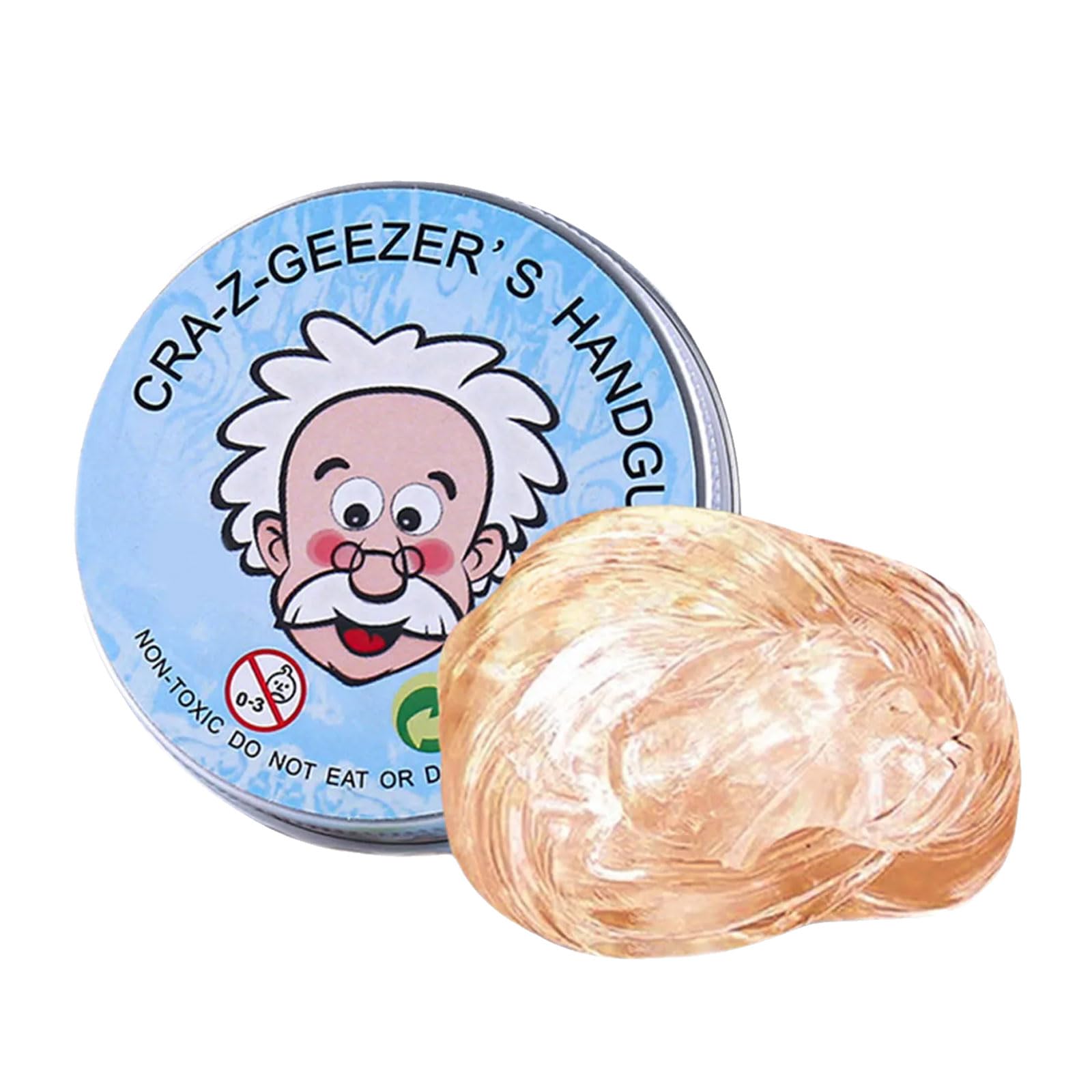 Glossies Clear Liquid Jumping Putty Unique Texture Sensory Toy Colorful Toy for Hand Exercise & Nervous Relief Gift Kids Safe Soft