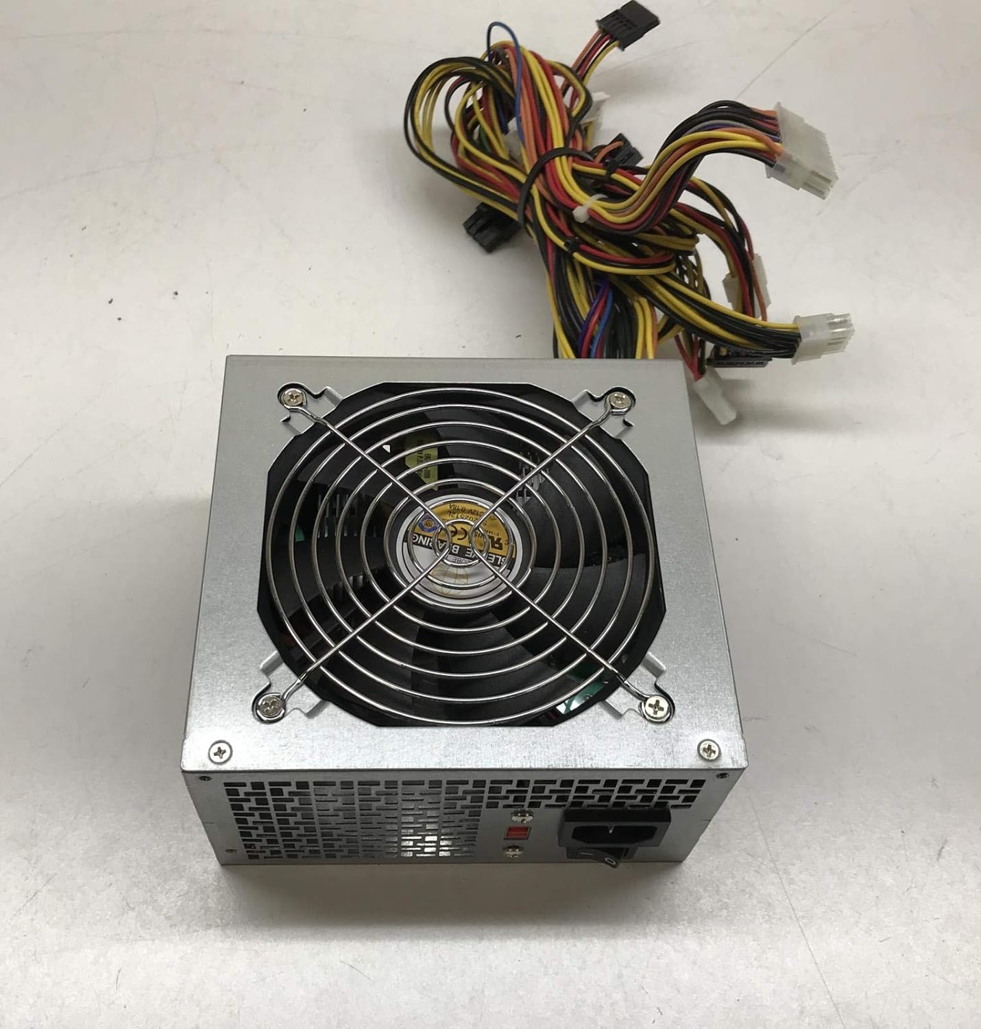 500W Atx12V Low-Noise 120Mm Fan 24Pin & 8Pin 3Xide 4Xsata 2Xpcie 1X Floppy, Model Al-D500Exp Retail-by-Allied