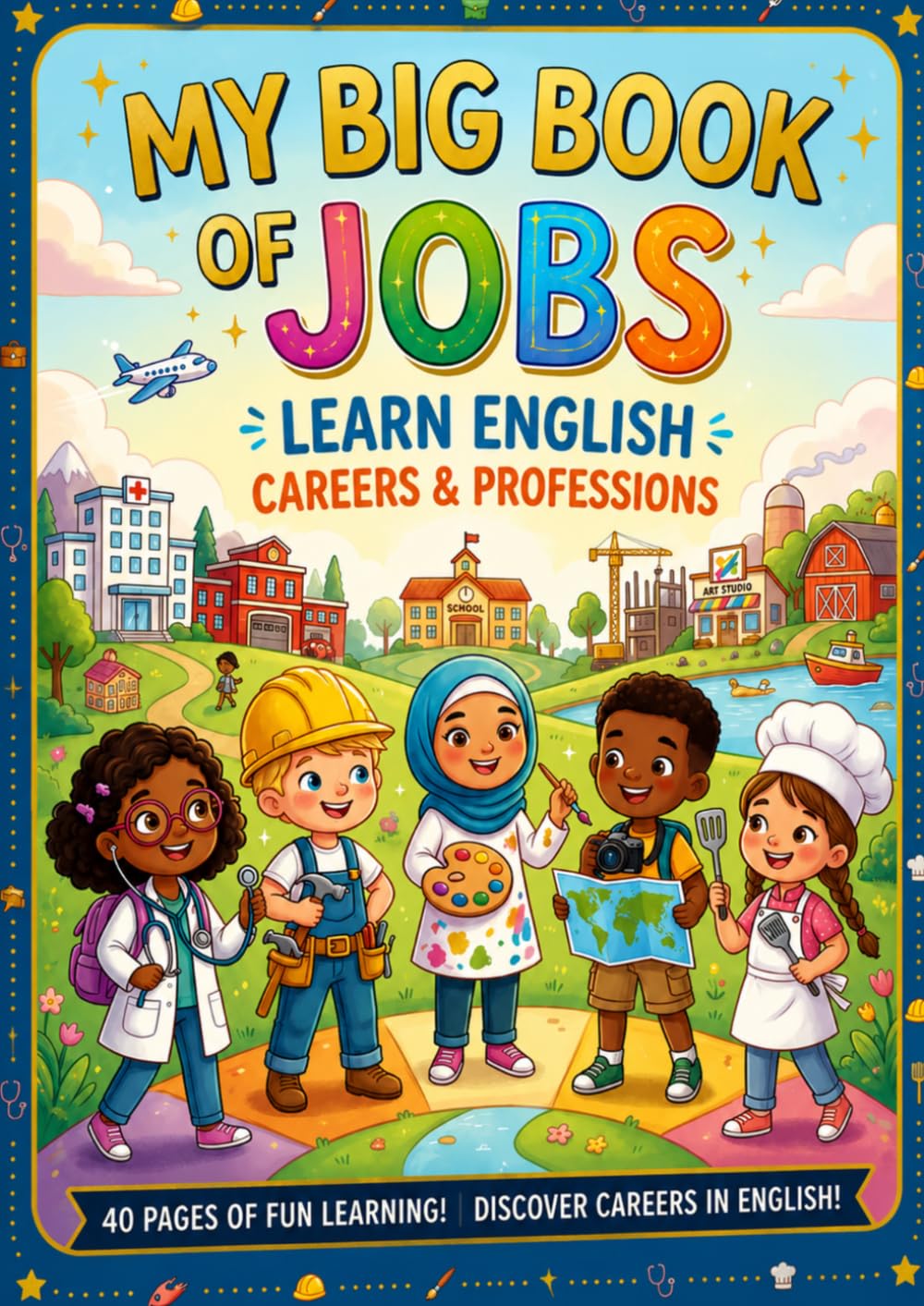 MY BIG BOOK OF JOBS ⇒ LEARN ENGLISH CAREERS & PROFESSIONS