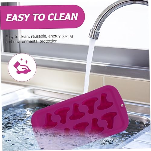 Miniatura 6 de Didiseaon 4 Pcs Silicone Chocolate Mold Birthday Toppers for Cakes Polymer Clay Molds Birthday Cake Decoration Jelly Molds Silicone Pudding Jelly